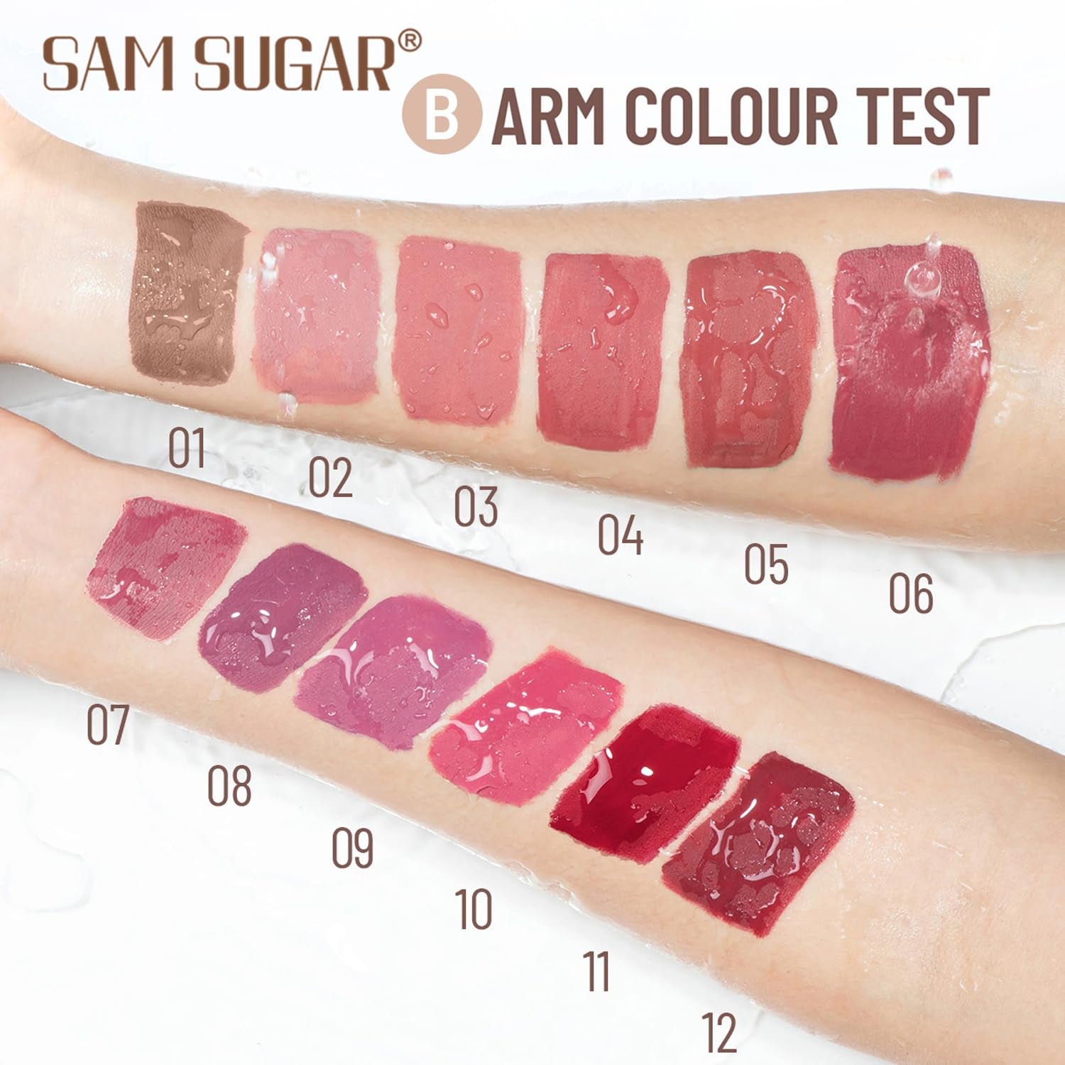 12 Colors Lip Gloss Set,Plumping Liquid Lipstick Lip Oil,Long Lasting Waterproof Lip Glaze Makeup,Book Nude Lip Glow Oil Lip Gloss Kit for Women (Set A) (Set B)